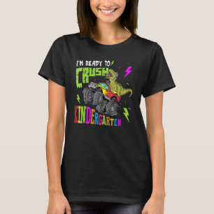Camiseta Dinossauro De Caminhão Do Monstro Do Crush Kinderg