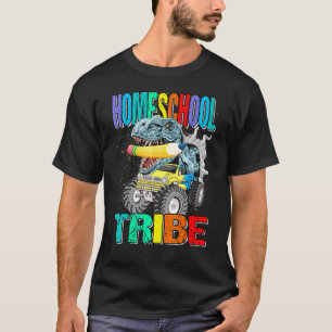 Camiseta Dinossauro de Caminhão Monstro da Tribo de Homesch