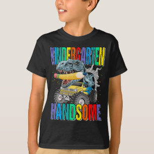 Camiseta Dinossauro de Caminhão Simples e Bonito