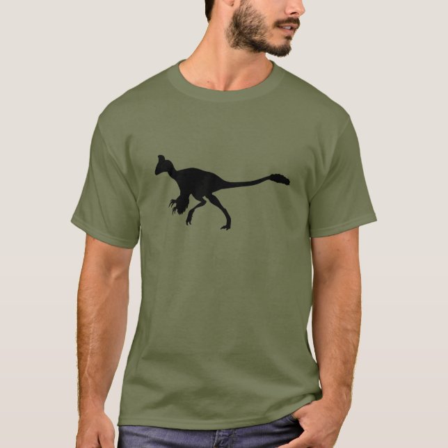 Camiseta Dinossauro de Oviraptor (Frente)