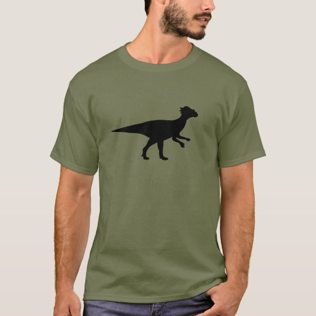 Camiseta Dinossauro de Pachycephalus (Frente)