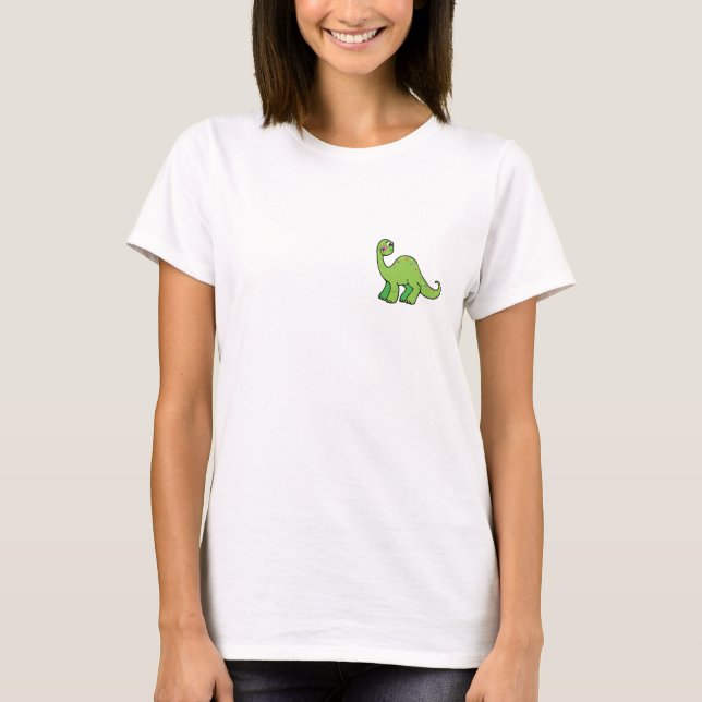 Camiseta Dinossauro delicioso (Frente)