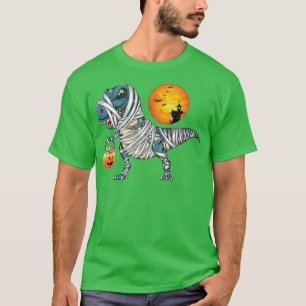 Camiseta Dinossauro Dia de as Bruxas engraçado T re Bombas