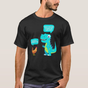 Camiseta Dinossauro Dino Galinha Paleontologia Agricultura