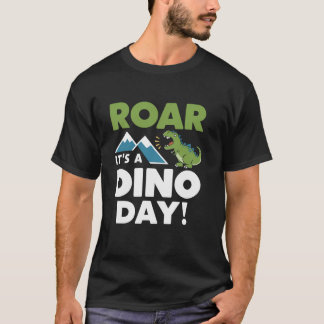 Camiseta Dinossauro Dizendo Homens Mulheres Meninas Engraça