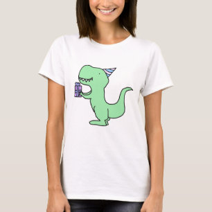 Camiseta Dinossauro do aniversário