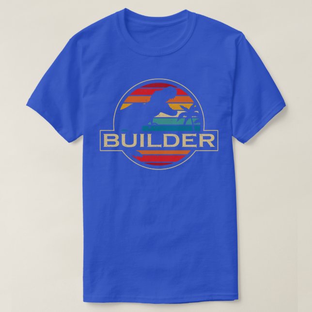 Camiseta Dinossauro do Builder (Frente do Design)