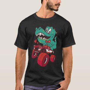 Camiseta Dinossauro do Coração em Namorados de Caminhão Mon