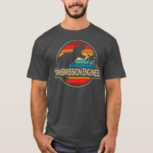 Camiseta Dinossauro do Engenheiro de Transmissão