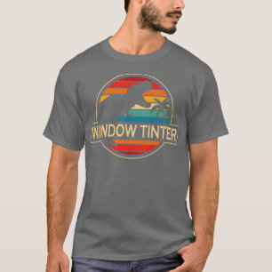Camiseta Dinossauro do instalador de janelas