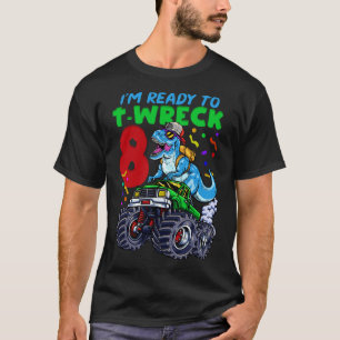 Camiseta Dinossauro do Monstro do Aniversário