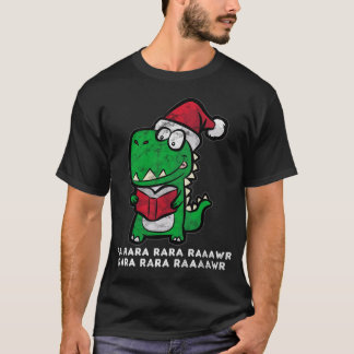 Camiseta Dinossauro do Natal