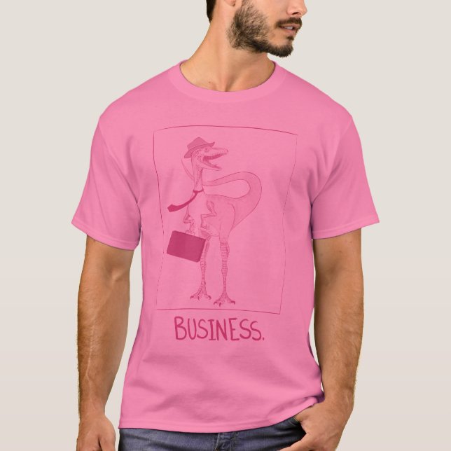 Camiseta Dinossauro do negócio (Frente)