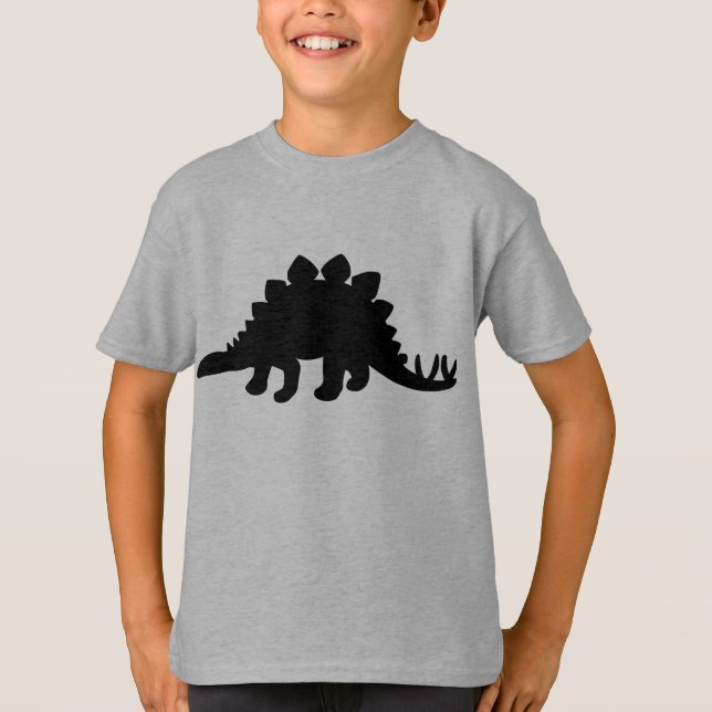 Camiseta Dinossauro do Stegosaurus (Frente)
