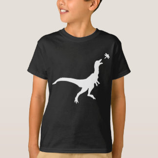 Camiseta Dinossauro e Dragonfly