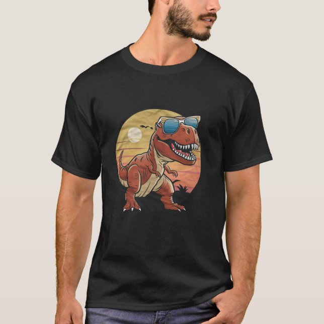 Camiseta Dinossauro Engraçado (Frente)