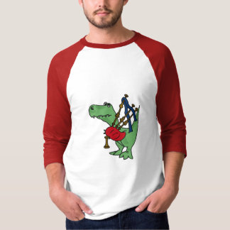 Camiseta Dinossauro engraçado de T-rex dos vagabundos que