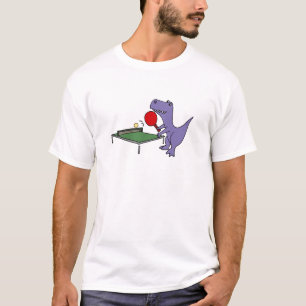 Camiseta Dinossauro engraçado de T-Rex que joga o sibilo