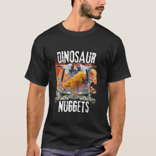 Camiseta Dinossauro Engraçado Nugget Bootleg Hardcore Fla