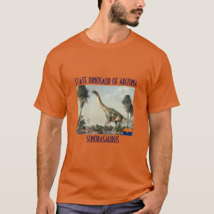 Camiseta Dinossauro Estatal Da Camisa-T Arizona