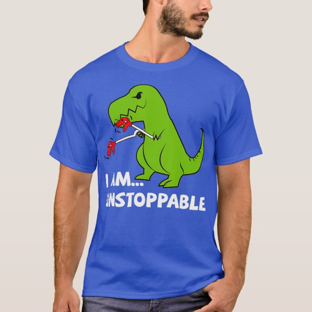 Camiseta Dinossauro Eu sou intravenoso Tre (Frente)