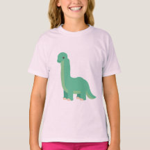 Dinossauro Fofo de Pescoço Longo – Dinossauro de D