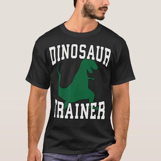 Camiseta Dinossauro Formador Figurino De Halloween Para Adu (Frente)