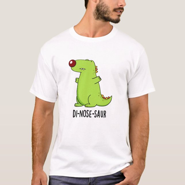 Camiseta Dinossauro Funny Dinossaur Pun (Frente)