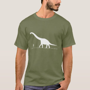 Camiseta Dinossauro & homem