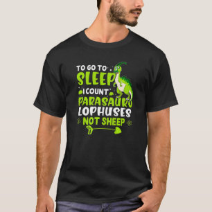 Camiseta Dinossauro I Conte Parasaurolofos Não Ovinos