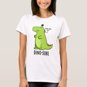 Camiseta Dinossauro Irritado Engraçado Dino-sore