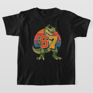 Camiseta Dinossauro Legal Vintage 67 Cartoon Crepúsculo Ret