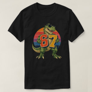 Camiseta Dinossauro Legal Vintage 67 Cartoon Crepúsculo Ret