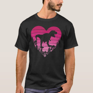Camiseta Dinossauro Lover Retro Vintage Valente do Dinossau