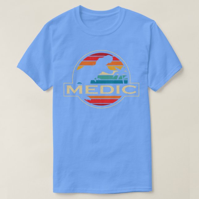 Camiseta Dinossauro Médico (Frente do Design)