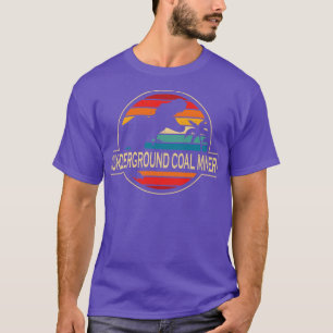 Camiseta Dinossauro Mineiro de Carvão Subterrâneo
