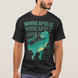 Camiseta Dinossauro Minneapolis Feliz