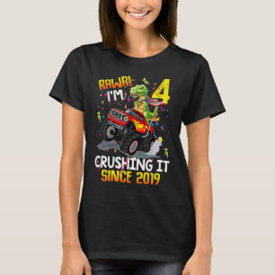 Camiseta Dinossauro, Monstro de Aniversário, Rawr.