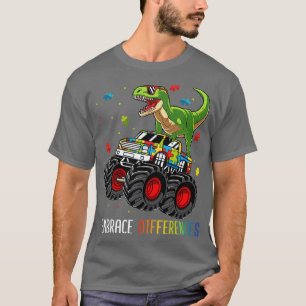 Camiseta Dinossauro Monstro Diferenças de Embriões de Camin