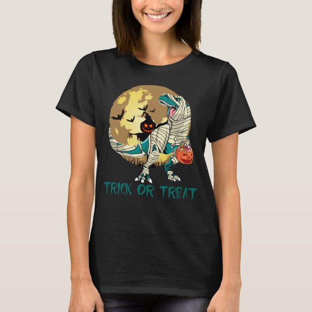 Camiseta Dinossauro Mumificado T Rex (Frente)