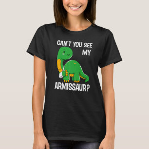 Camiseta Dinossauro não pode ver meu Armissauro quebrado