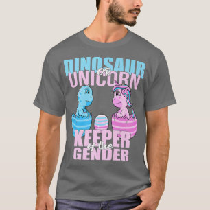 Camiseta Dinossauro ou Guardião do Unicórnio do Gênero Reve
