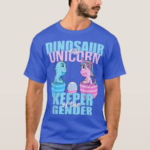 Camiseta Dinossauro ou Guardião do Unicórnio do Gênero Reve