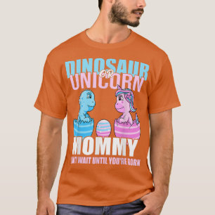 Camiseta Dinossauro ou Unicórnio até que você seja Nascer M