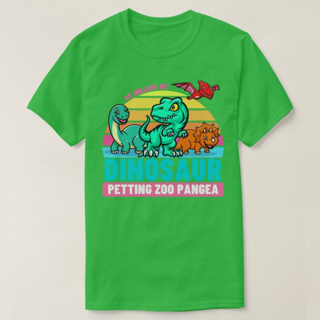 Camiseta Dinossauro Petting ZOO 65 Milhões (Frente do Design)