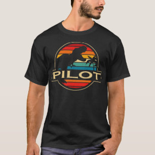 Camiseta Dinossauro Piloto