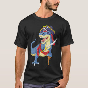 Camiseta dinossauro pirata