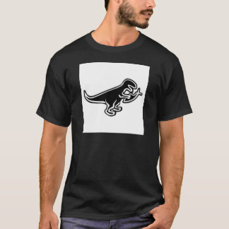 Camiseta Dinossauro que come peixes de Jesus