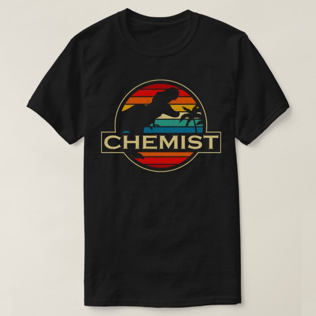 Camiseta Dinossauro Químico (Frente do Design)