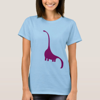 Camiseta Dinossauro roxo